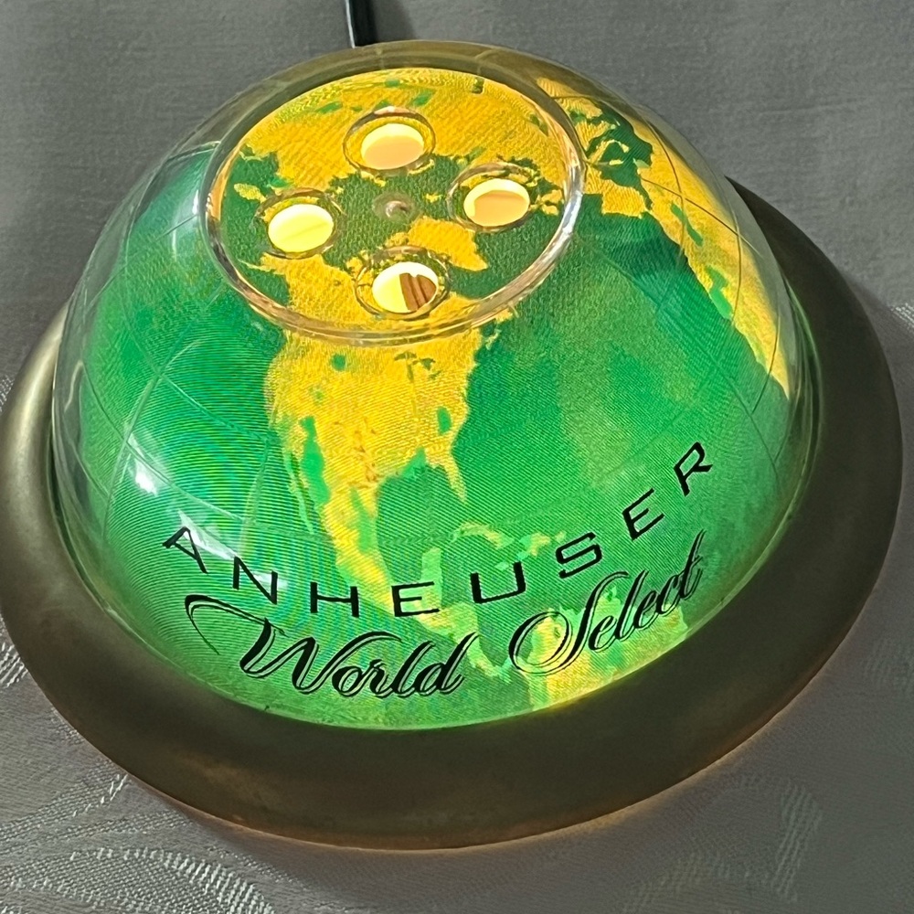 Vintage Promotional Anheuser-Busch World Select Bottle Glorifier